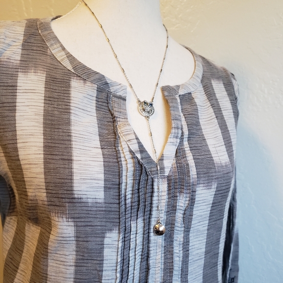 Pattern Blouse Lucky Brand - Picture 3 of 8